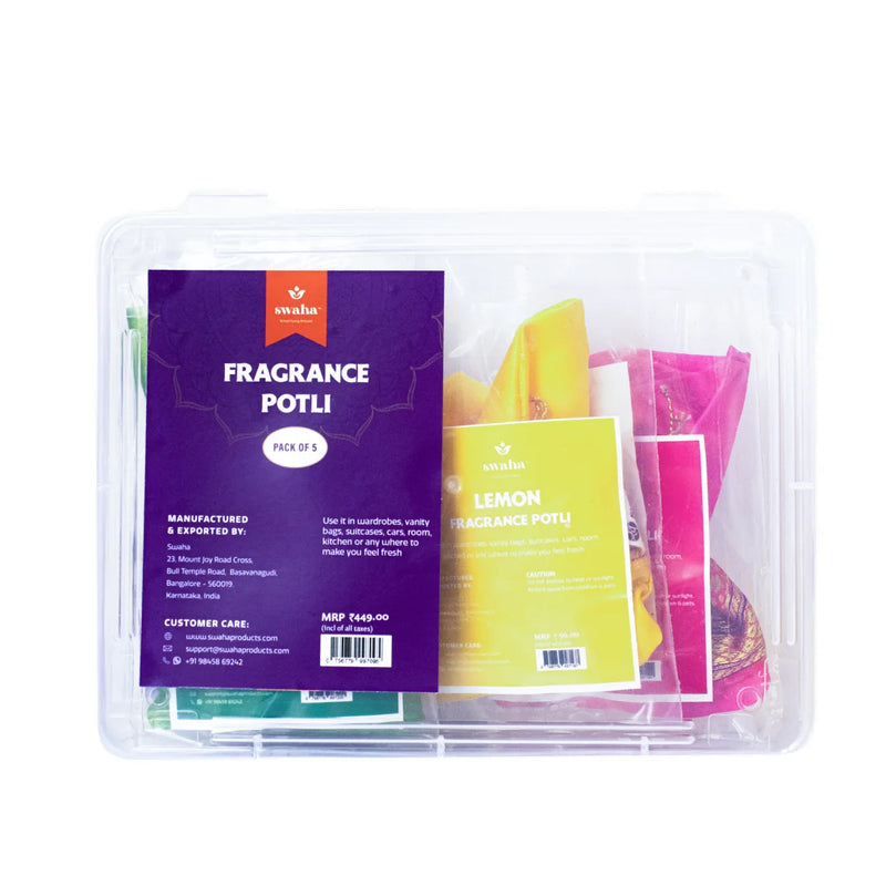 Fragrance Potli (Pack of 5) | Swaha