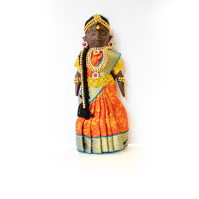 Marapachi Raja Rani Doll ( 20cm Height ) | Swaha