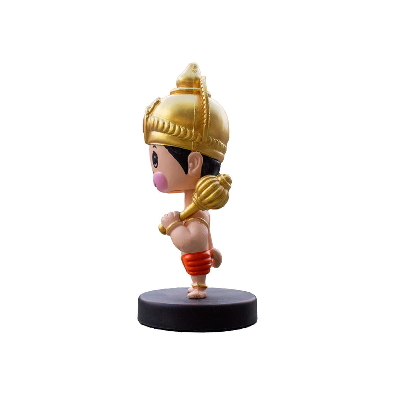 Divine Cute Hanuman Bobblehead  - Ideal for Car, Office and Home | Swaha