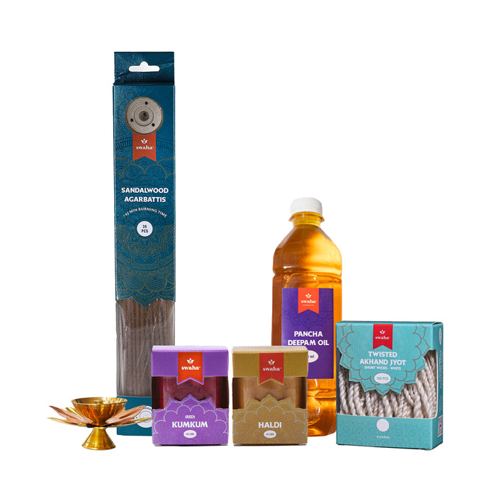 Swaha Premium Puja Kit - Diwali