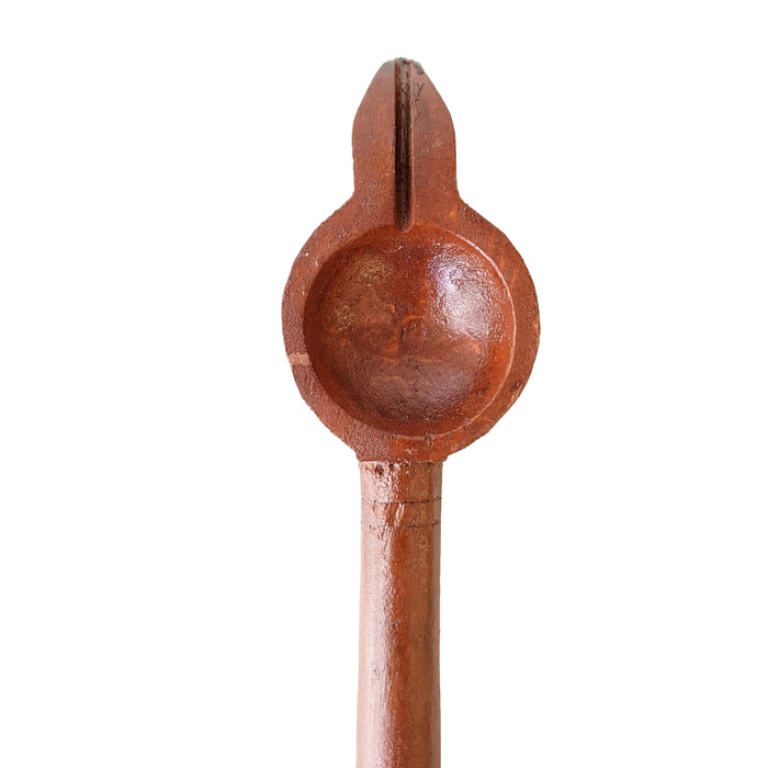 Swaha Wooden Havan Spoon | Dark Brown Color Sruba & Sruchi Homam Spoons