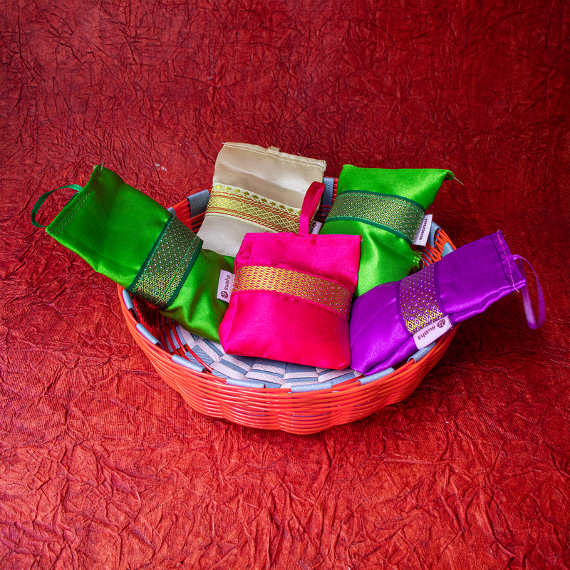 Swaha Fragrance Bag- Smt Taraben Doshi Aarti Thali Competition 2023 - Top 500 Design