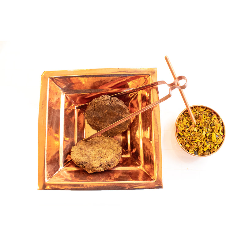 Havan Kund Set For Home | Havan Kund , Havan Kund Stand, Copper Aachamani Spoon, Plate, chimta | Swaha
