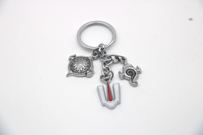 Lord Tirupati Balaji Tilak, Shankh and Chakra Key Chain | Swaha