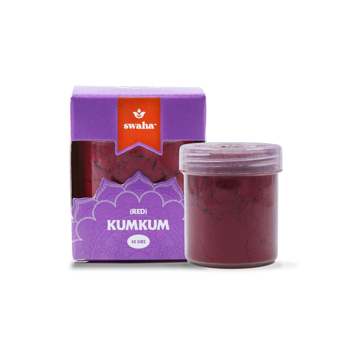 Swaha Pure KumKum - IISC Certified Kumkum Red