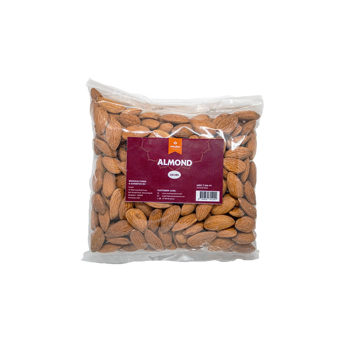 Swaha Almonds - Nature's Powerhouse in a 250g Pack!