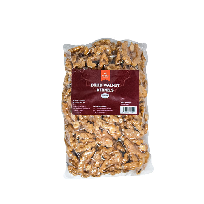 Swaha Dried Walnut Kernels - Nutrient-Rich Delight in Every Bite!