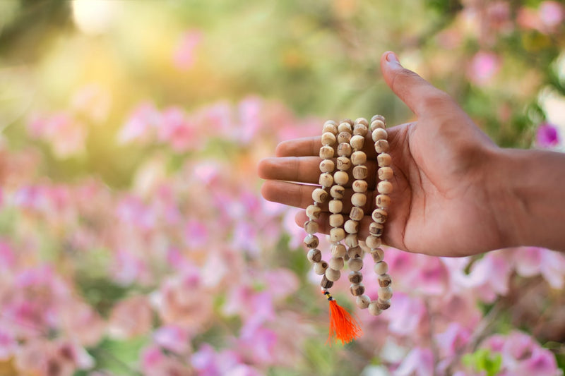 Tulsi Mala 108 + 1 beads 9-10mm | Swaha