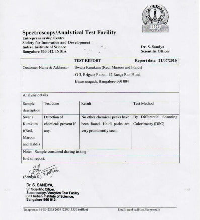 Pure KumKum | Red | Swaha