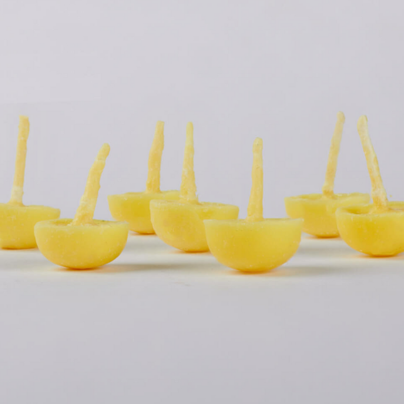 Swaha Cow Ghee Diya Wicks (30mins Burning Time - 60 Wicks) - Subscription