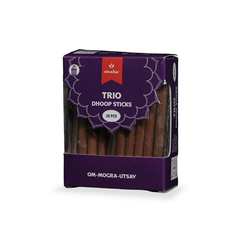 Swaha Trio Incense Stick Combo (10 x 9) - Subscription