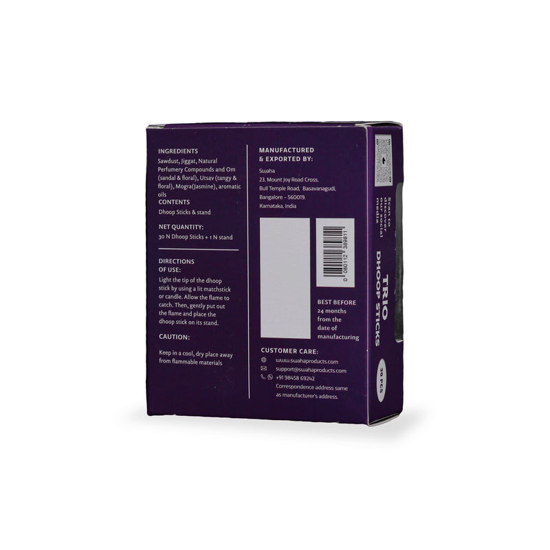 Trio Incense Stick Combo (10 x 3) | Swaha