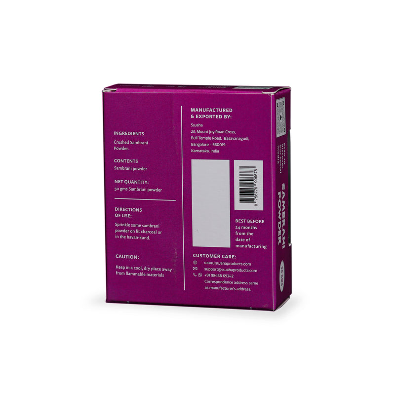 Sambhrani Powder (50 Grams) | Swaha