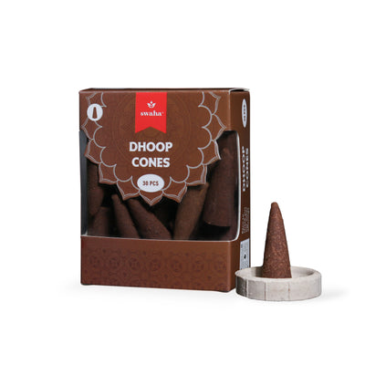 Dhoop Cones| 30 cones | Swaha