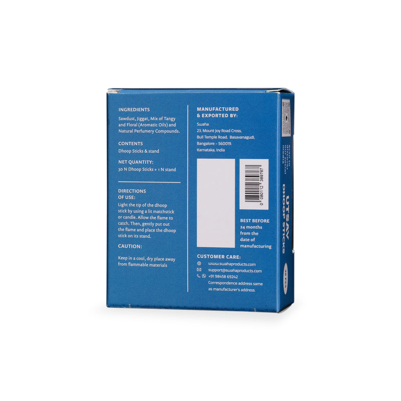 Utsav Cylindrical Dhoop Stick| 30 pcs | Swaha