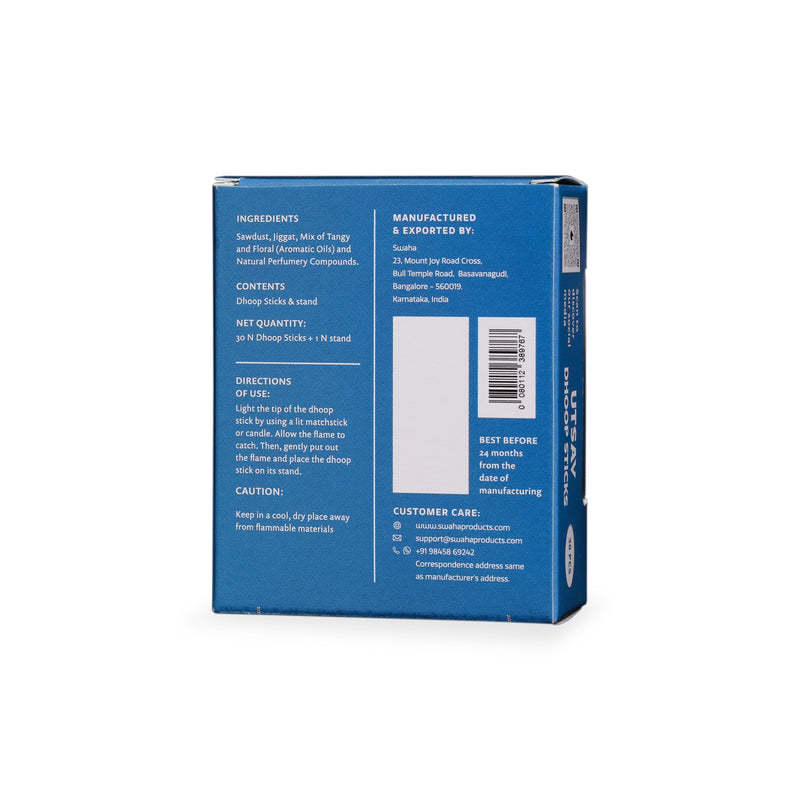 Utsav Cylindrical Dhoop Stick| 30 pcs | Swaha