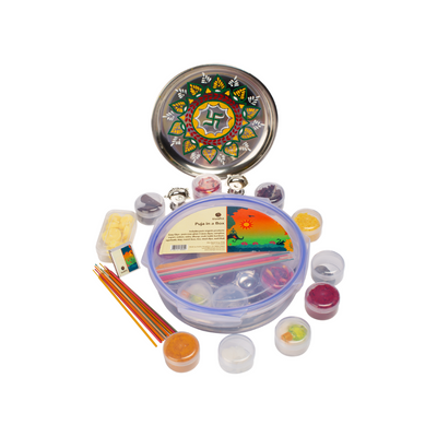 Swaha Puja in a Box, Complete Puja Products - Gift Hamper