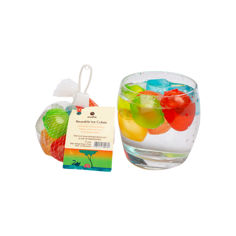 Swaha_Reusable-Ice-Cubes_Set-Of-12