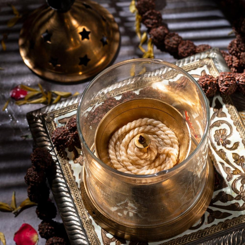 Swaha_AkhandJyot_White_3wicks