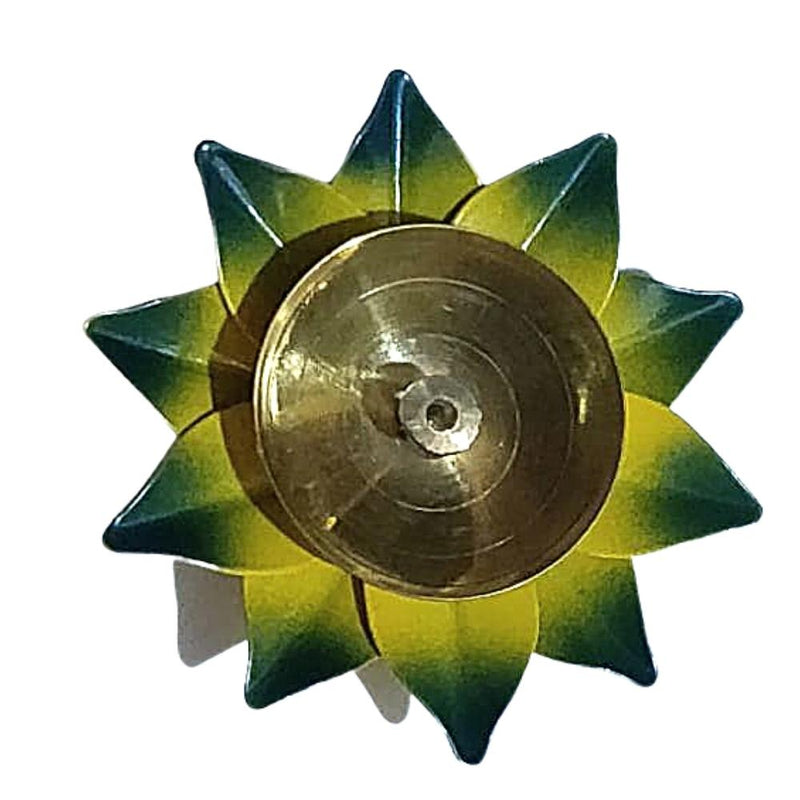 Lotus Diya Pack of 2 & Akhand Jyoth Short Wicks | Swaha