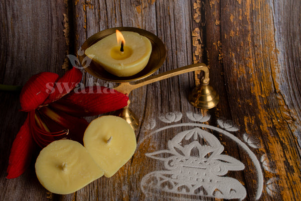 Cow Ghee Diya Wicks |4hrs Burning Time | Swaha